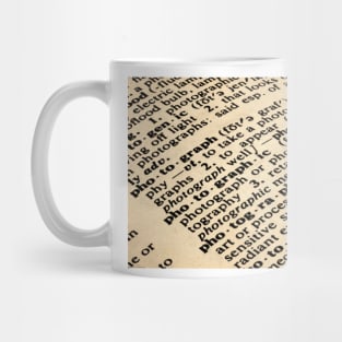 The Isolation Macro Series - Vintage Definitions Mug